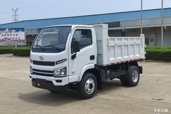 上汽跃进小麒麟S1 2.3L柴油 142马力 4X2 长泰8档 2.5米单排自卸车