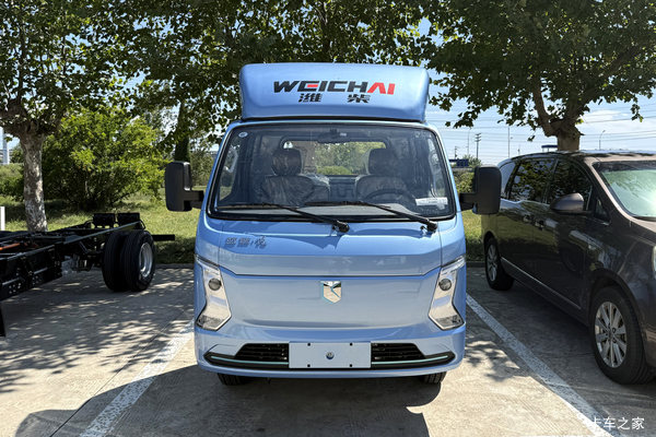 蓝擎·凌X1 液刹 4.05米单排纯电动仓栅式微卡 潍柴56.09kWh