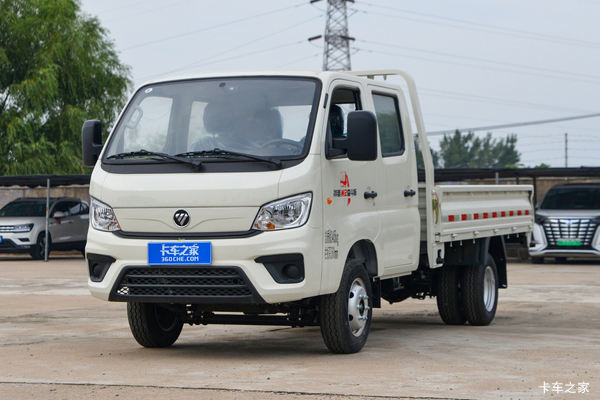 福田祥菱M2 奋斗版 1.6L 122马力 汽油 3.1米双排栏板微卡