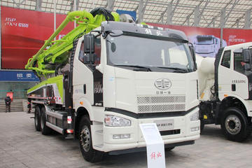 一汽解放底盘&nbsp;泵车图片