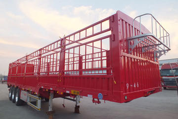 13米仓栅式半挂车&nbsp;仓栅式半挂车图片