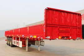 锣响挂车13米系列栏板式半挂车图片