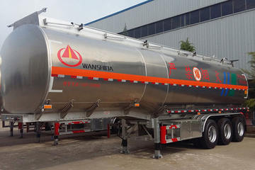 42-50立方罐式半挂车&nbsp;罐式半挂车图片