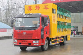 湖北程力(程力威牌)青岛解放底盘养蜂车图片