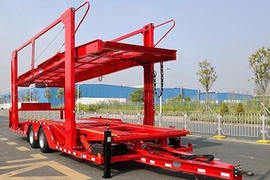 中集(中集牌)12米系列车辆运输半挂车图片