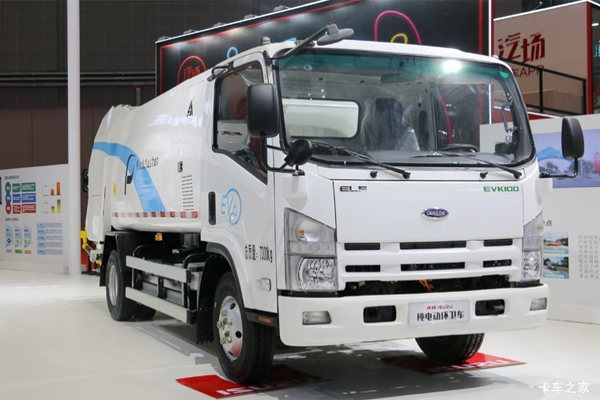 庆铃五十铃EVK100电动垃圾车