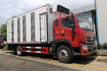 湖北程力(程力威牌)福田欧马可底盘畜禽运输车