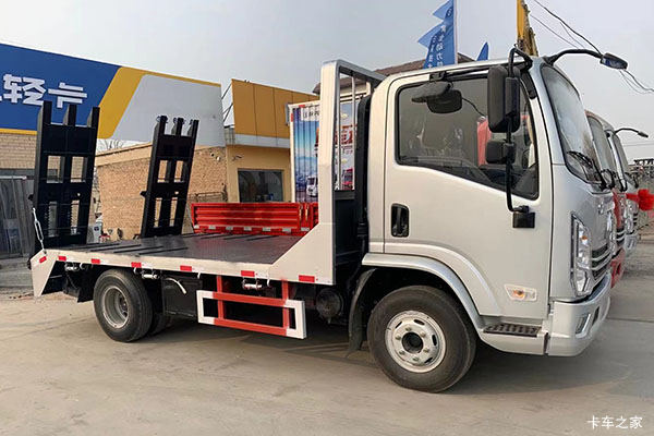 陕汽轻卡德龙K3000平板运输车图片