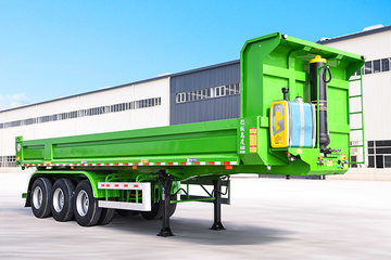 自卸半挂车&nbsp;自卸式半挂车图片