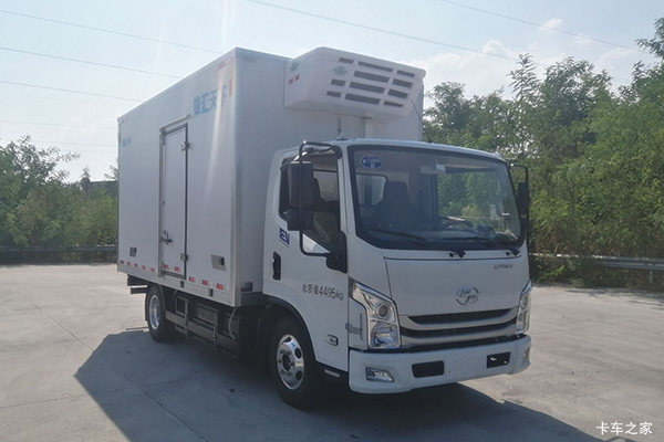 上汽轻卡底盘电动冷藏车
