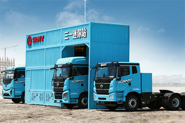 三一重卡&nbsp;换电站图片