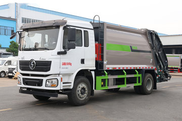 陕汽重卡底盘&nbsp;垃圾运输车图片