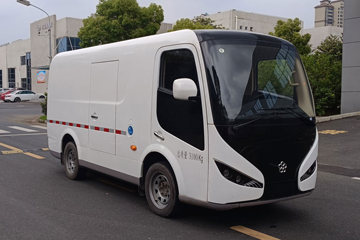 脸谱物流车 电动封闭厢货图片