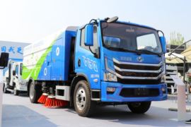 上汽跃进FH500底盘扫路车图片