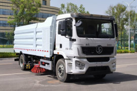 陕汽重卡德龙L5000扫路车图片