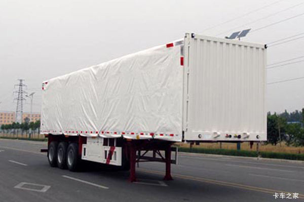 中集华骏13米系列厢式半挂车图片