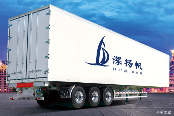 深圳中集(深扬帆)45尺系列厢式半挂车图片