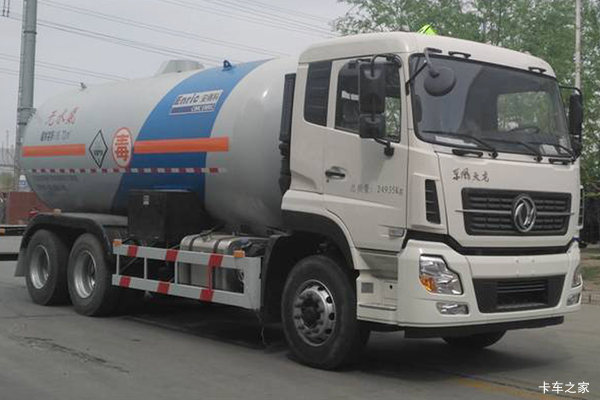 安瑞科东风商用车底盘液化气体运输车图片