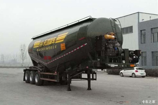 华梁天鸿粉粒物料半挂车粉粒物料运输半挂车图片