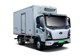 重汽豪曼星蓝Max电动冷藏车图片