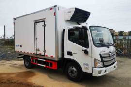 新飞快牌福田欧马可底盘冷藏车图片