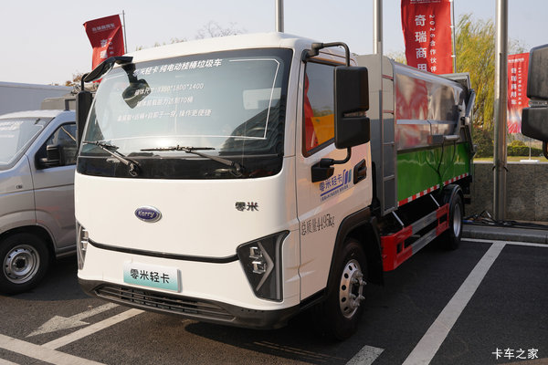 奇瑞商用车零米电动垃圾运输车图片