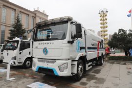 陕汽商用车智云S500扫路车图片