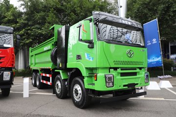 上汽红岩i杰狮电动自卸车