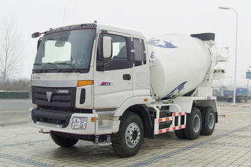 福田欧曼底盘&nbsp;混凝土搅拌车图片