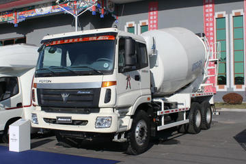 福田欧曼底盘&nbsp;混凝土搅拌车图片