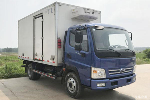 绿卡城配版冷藏车