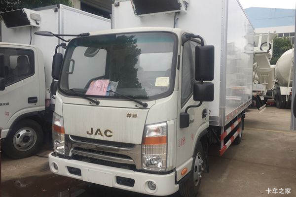 程力威牌江淮帅铃底盘冷藏车