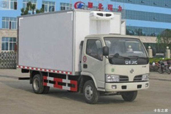 程力威牌东风股份底盘冷藏车