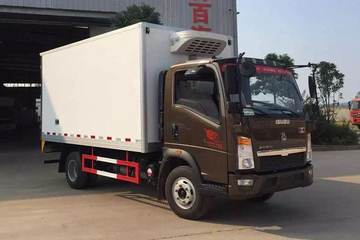 重汽HOWO轻卡底盘&nbsp;冷藏车图片