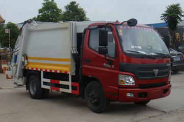 福田奥铃底盘&nbsp;垃圾运输车图片