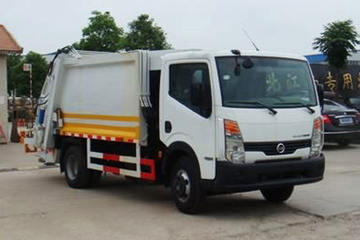 郑州日产底盘&nbsp;垃圾运输车图片