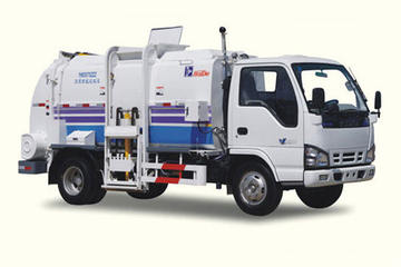 庆铃底盘&nbsp;垃圾运输车图片