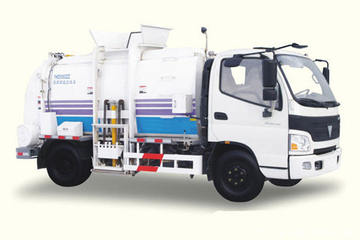 福田欧马可底盘&nbsp;垃圾运输车图片