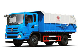 湖北大运风度垃圾运输车图片