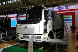 中联重科一汽解放底盘垃圾运输车图片