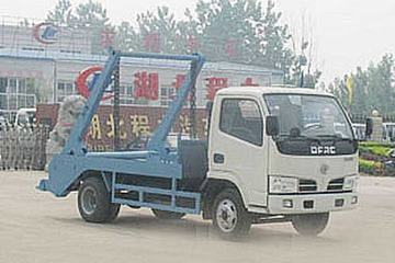 东风股份底盘&nbsp;垃圾运输车图片