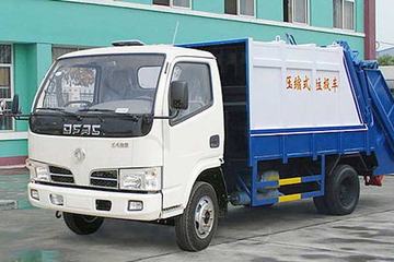 东风股份底盘&nbsp;垃圾运输车图片