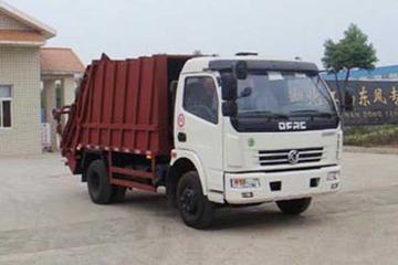 湖北江南(江特牌)东风多利卡底盘垃圾运输车