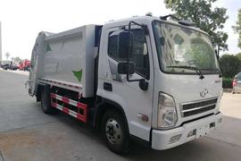 湖北同威(专威牌)现代商用车(原四川现代)底盘垃圾运输车图片