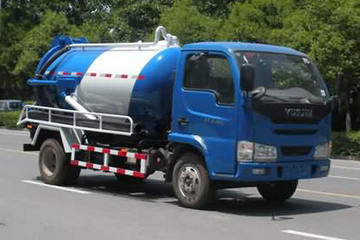 湖北江南(江特牌)上汽跃进底盘吸污/吸粪车