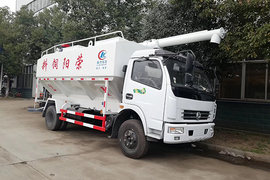 湖北程力(程力威牌)东风多利卡底盘粉粒物料运输车图片