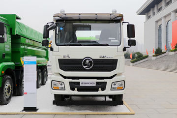 陕汽重卡底盘&nbsp;粉粒物料运输车图片