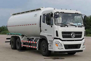 中集凌宇(凌宇牌)东风商用车底盘粉粒物料运输车