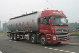 湖北楚胜(楚胜牌)福田欧曼底盘粉粒物料运输车图片