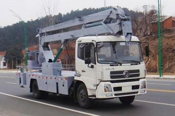 湖北江南(江特牌)东风商用车底盘高空作业车